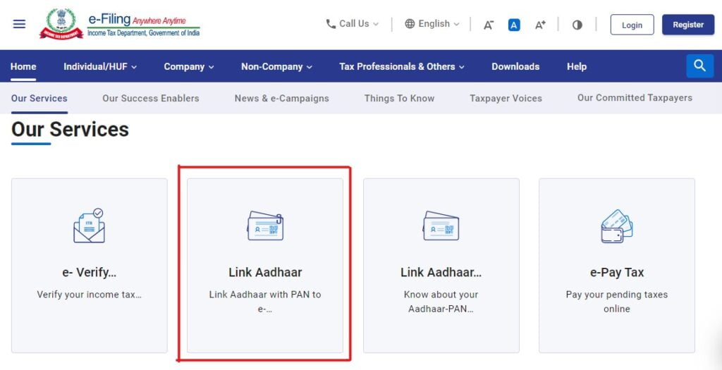 aadhar pan link last date