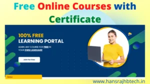 Free Courses Online with Certificates