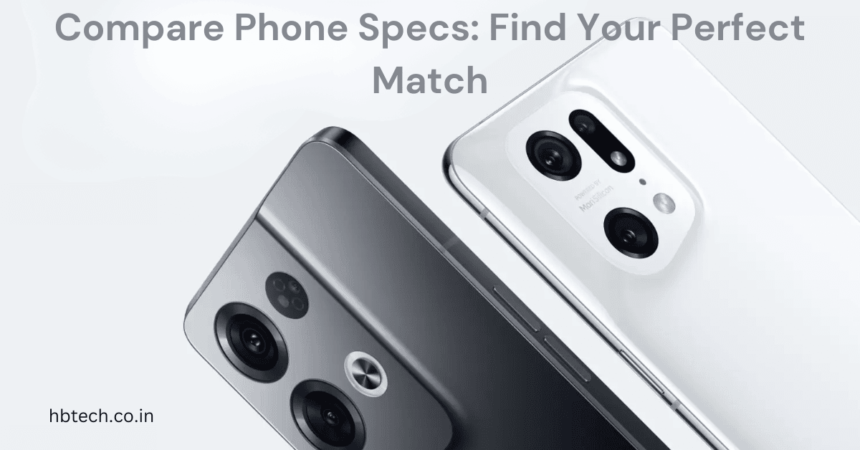 Compare Phone Specs: Find Your Perfect Match