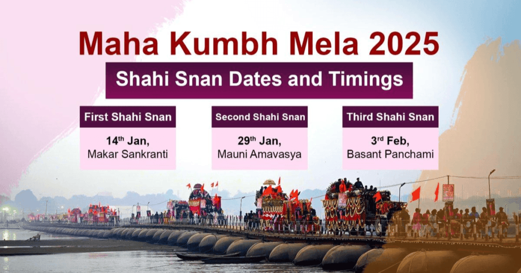 Mahakumbh 2025 Snan Date